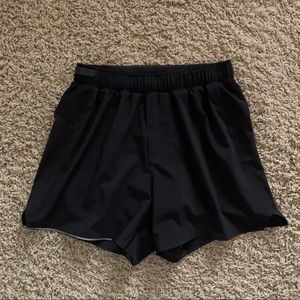 Lululemon mens surge “4 shorts (XS) (Black)